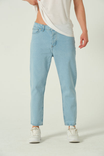 Boyfriend Jean -  Soft Blue