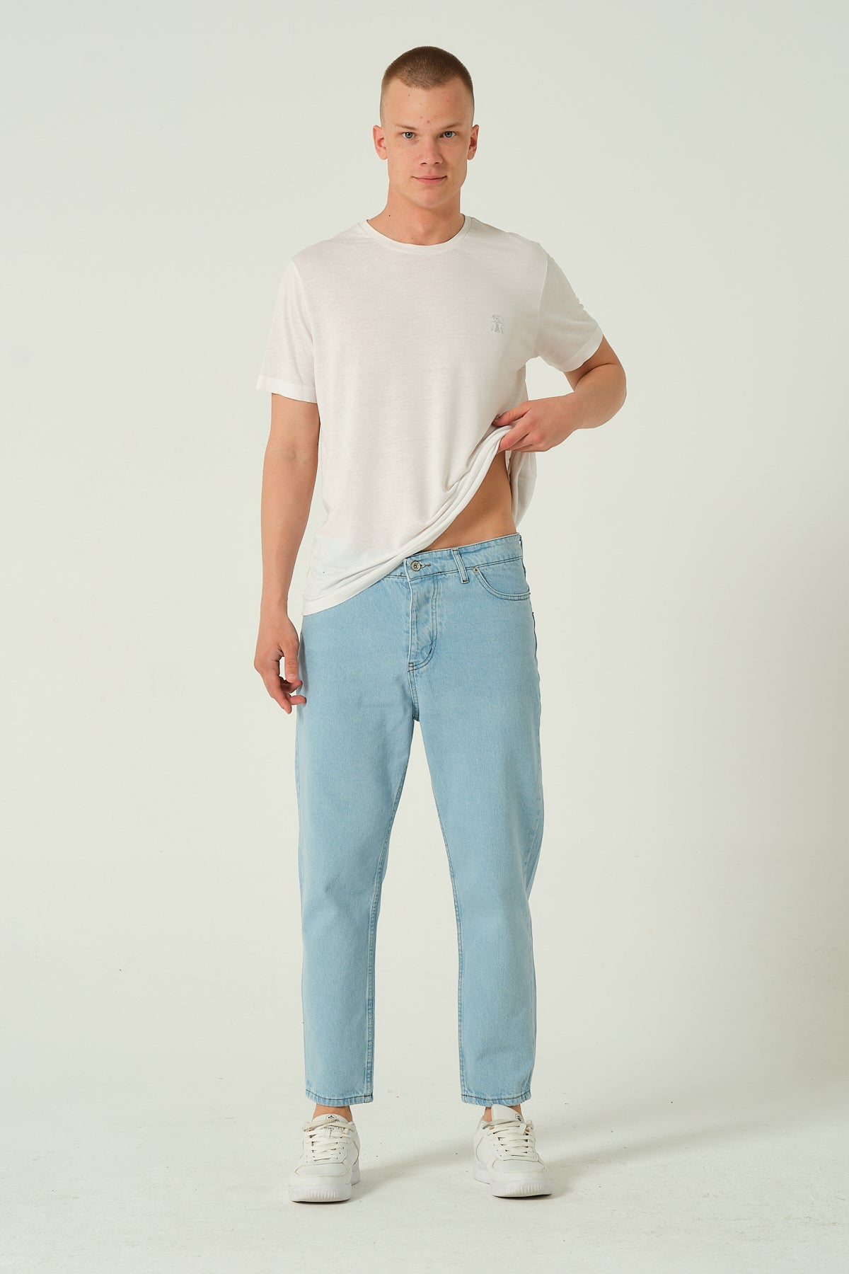 Boyfriend Jean -  Soft Blue