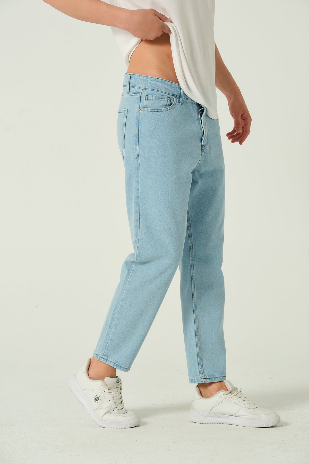 Boyfriend Jean -  Soft Blue