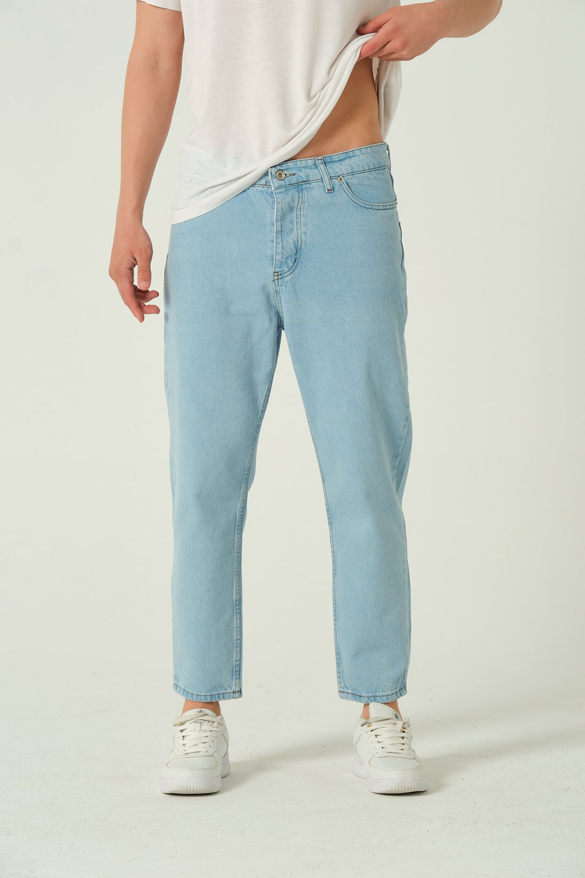 Boyfriend Jean -  Soft Blue