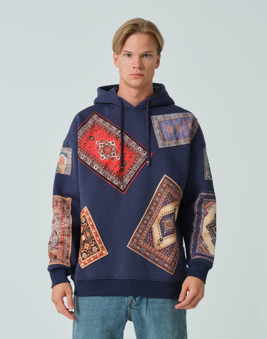 Kilim Kapüşonlu Sweatshirt - Parlament