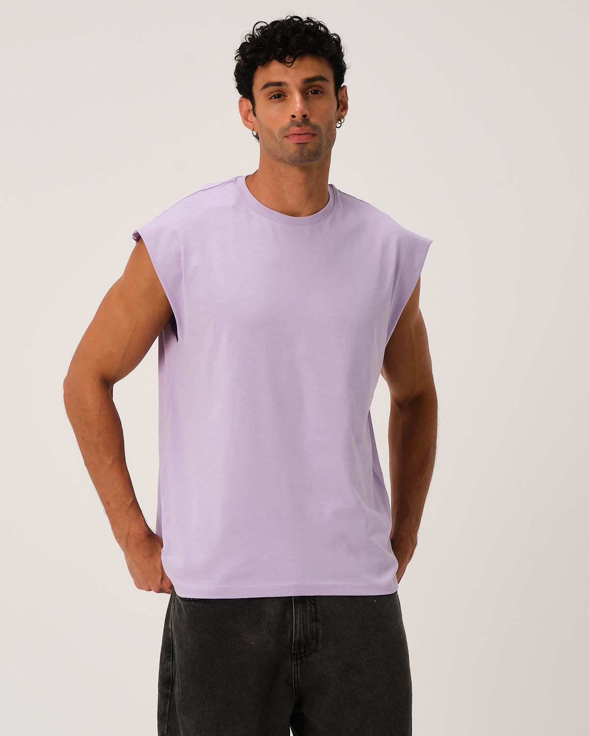 Kolsuz Basic T-Shirt - Lila