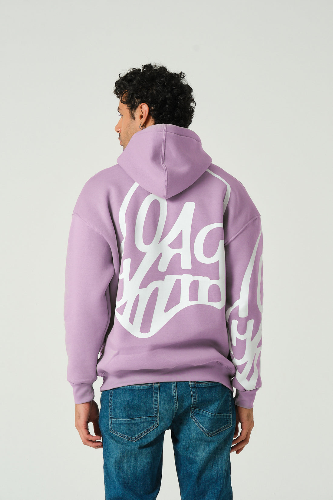 Oagy Kapüşonlu Sweatshirt - Lila