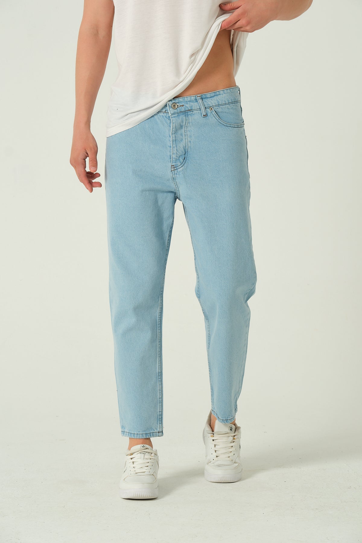 Boyfriend Jean -  Soft Blue