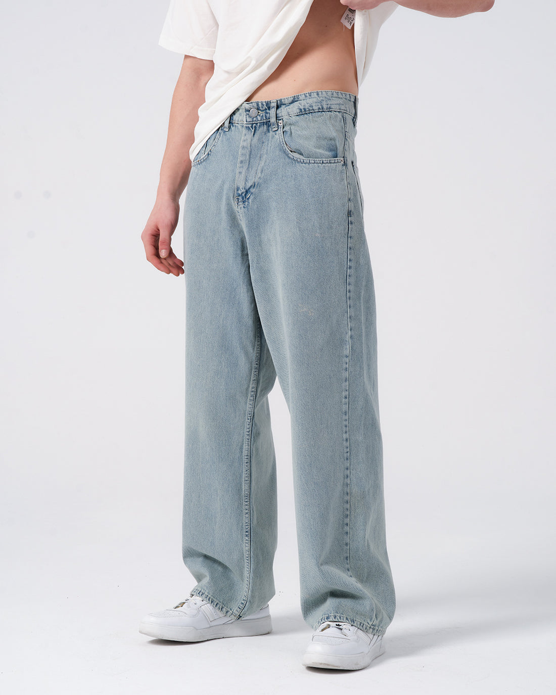 Super Baggy Fit Jean - Blue