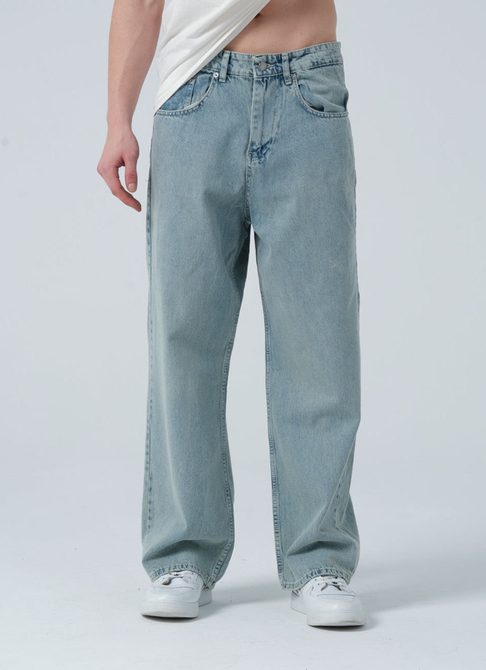 Super Baggy Fit Jean - Blue