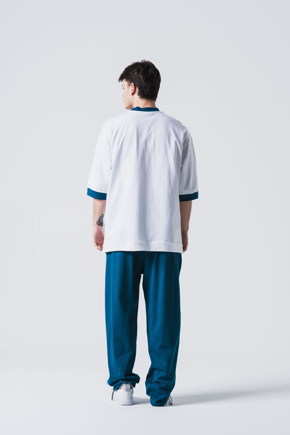 Achieve Oversize Basic T-Shirt - Beyaz