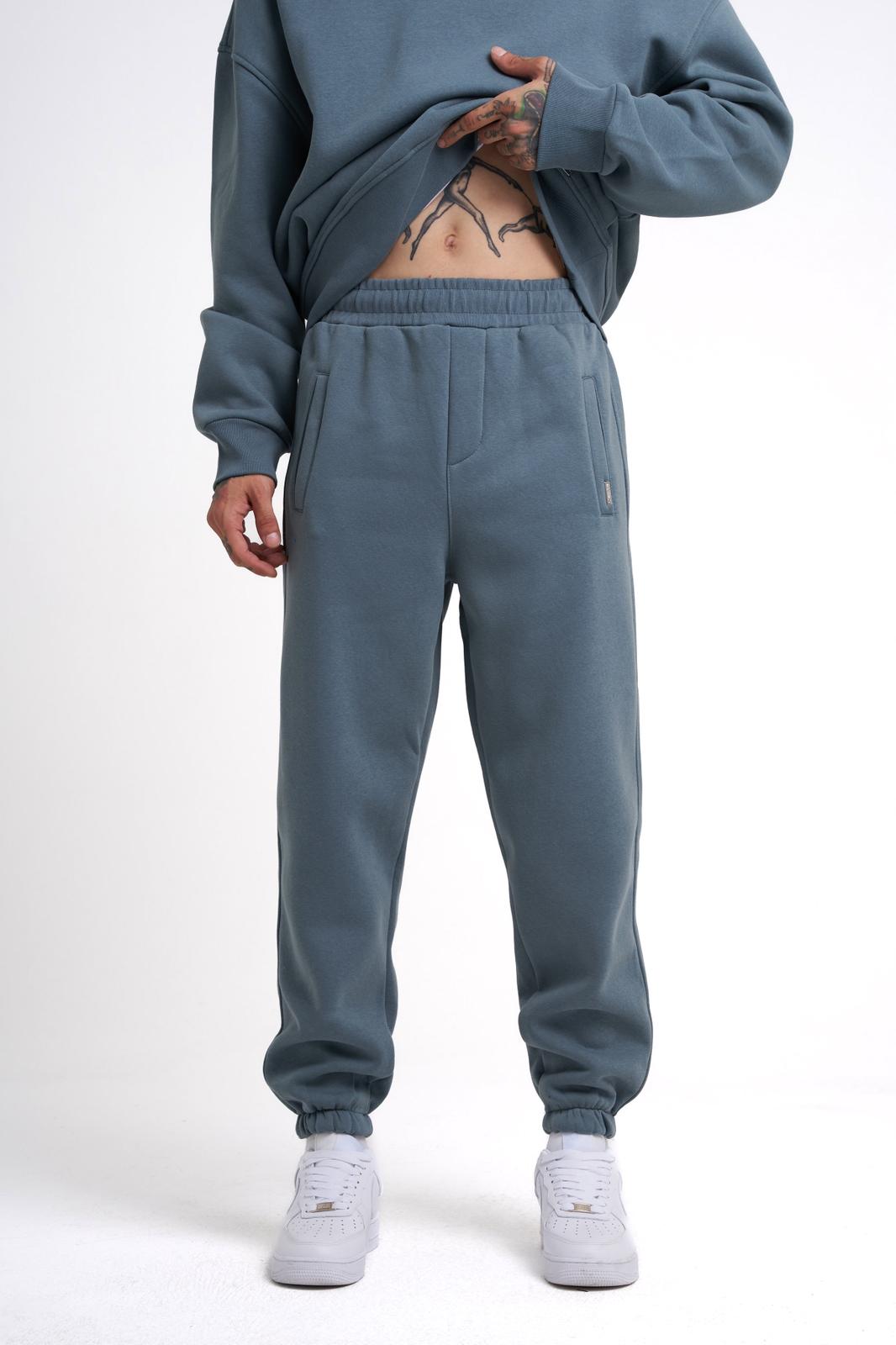 Basic Jogger Eşofman Altı - Blue Smoke