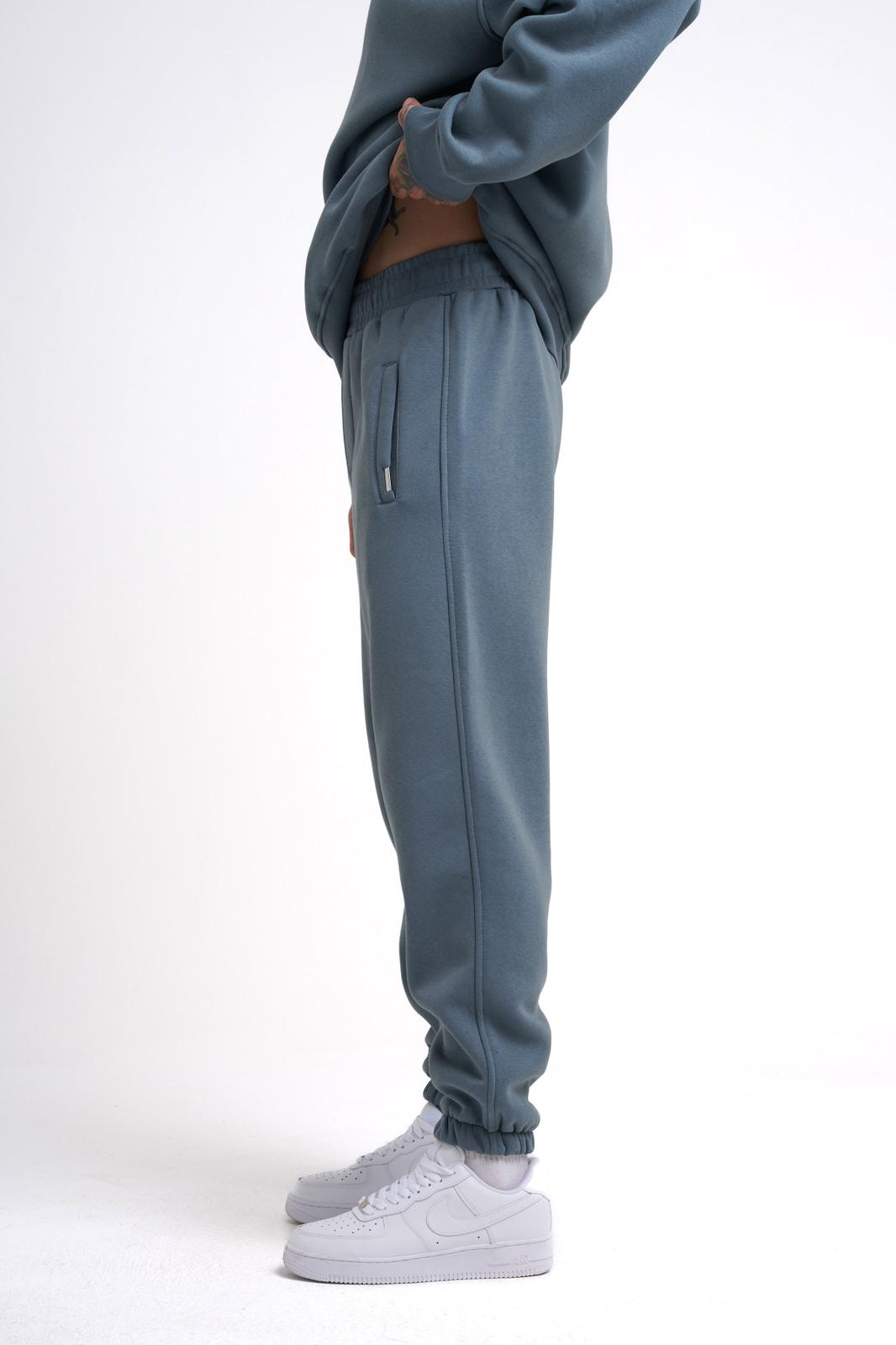 Basic Jogger Eşofman Altı - Blue Smoke