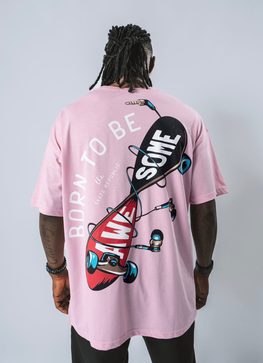 Born To Be T-Shirt - Pembe