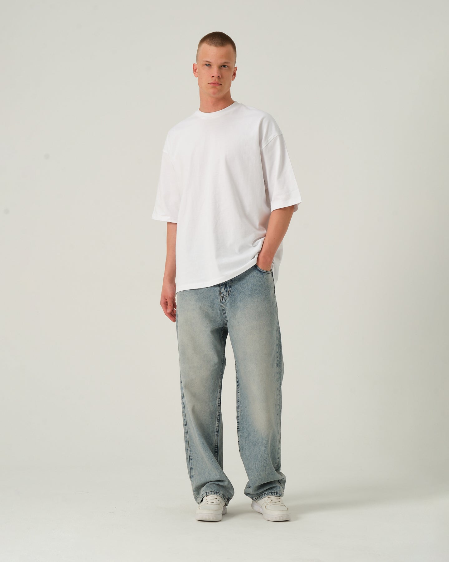 Relax Baggy Fit Jean -Super Sonic