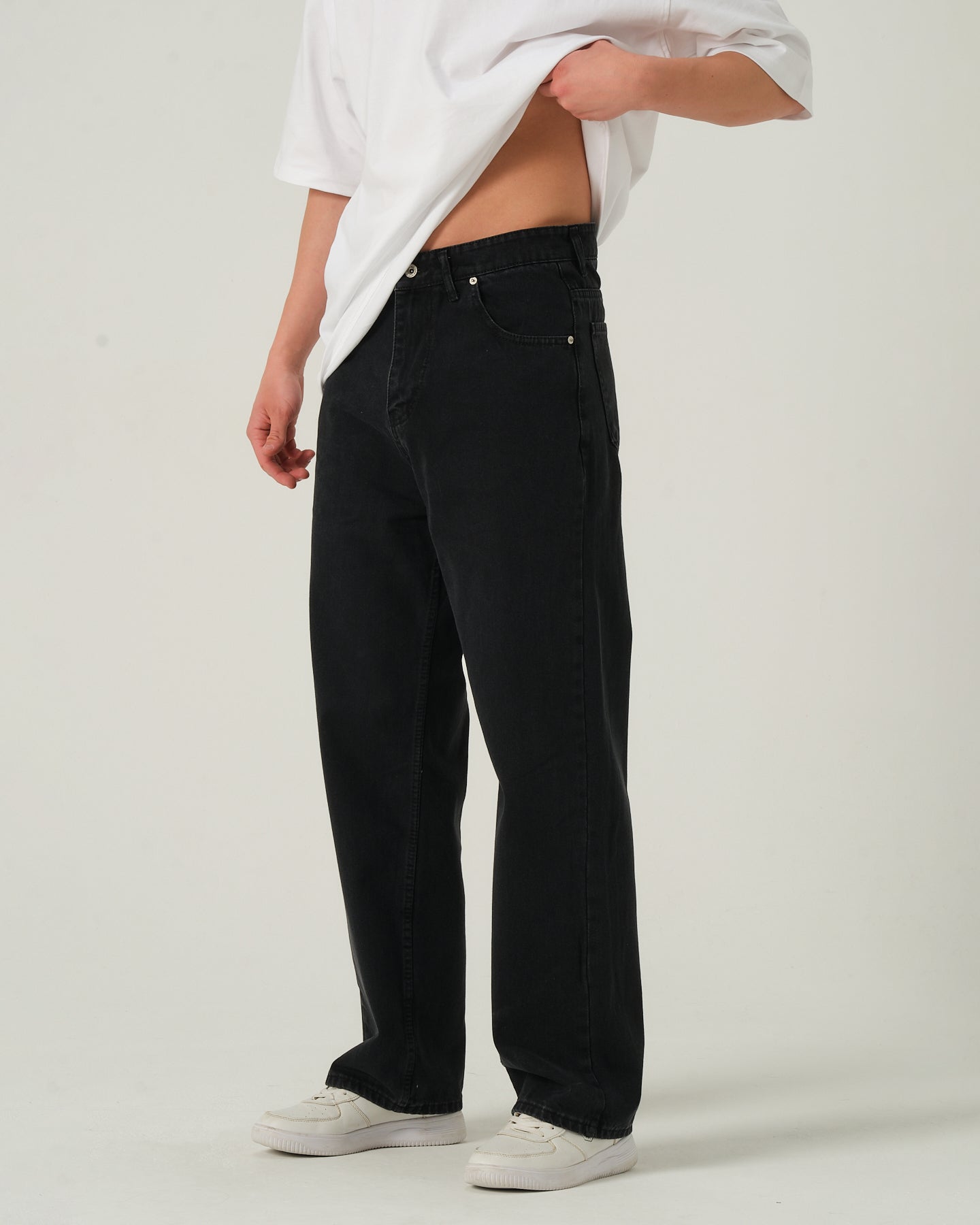 Relax Baggy Fit Jean - Asphalt