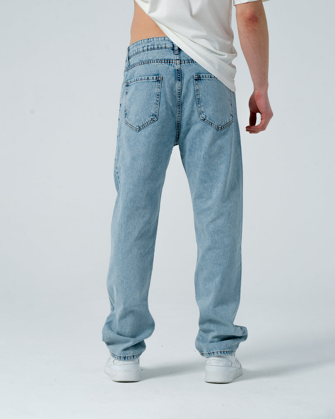 Loose Fit Yıkamalı Jean - Ripped Super Sonic