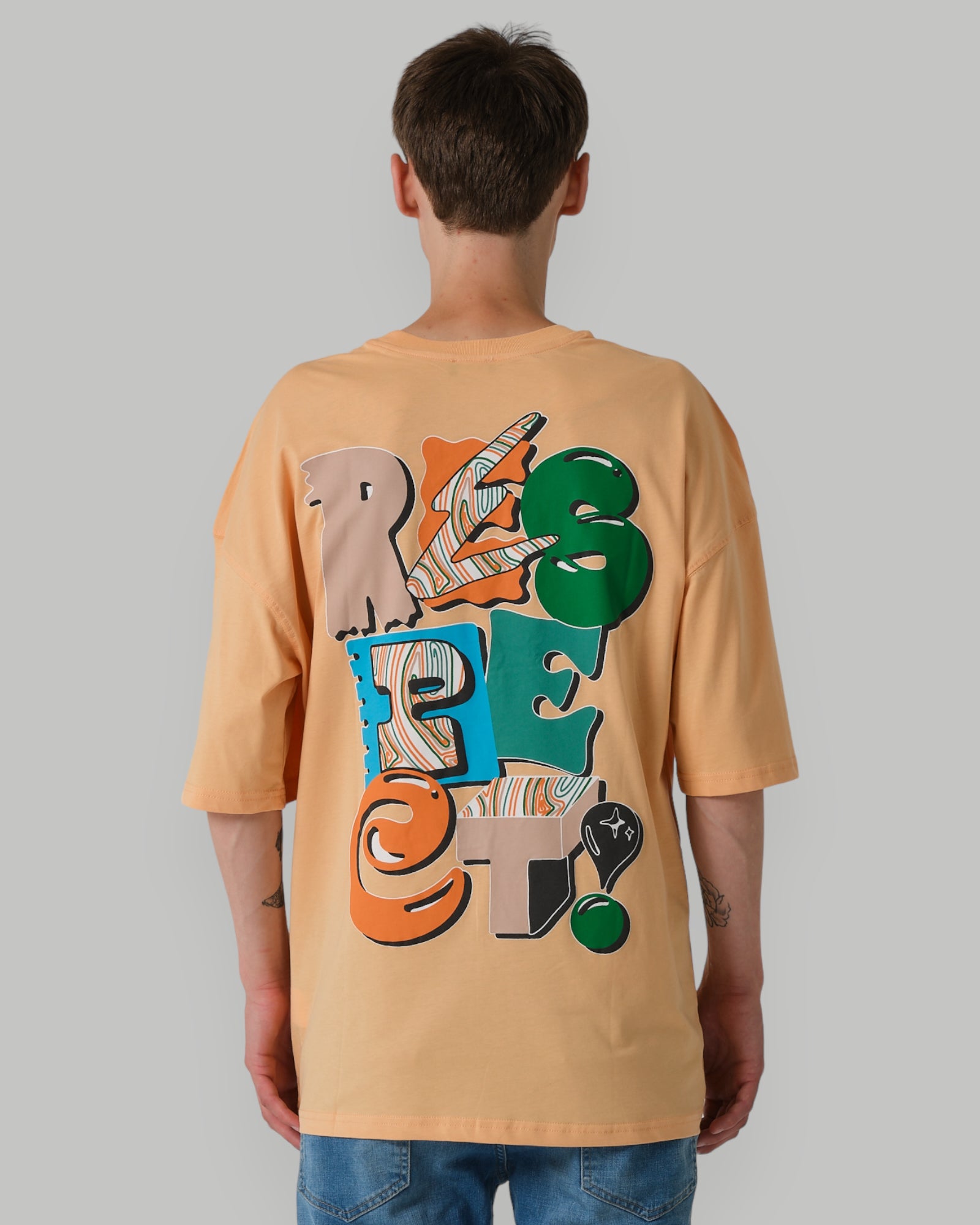 Respect T-Shirt - Oranj