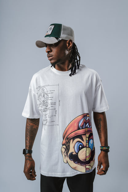 Mario T-Shirt - Beyaz